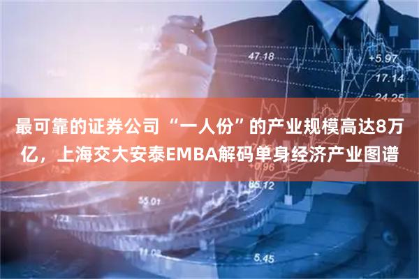 最可靠的证券公司 “一人份”的产业规模高达8万亿，上海交大安泰EMBA解码单身经济产业图谱